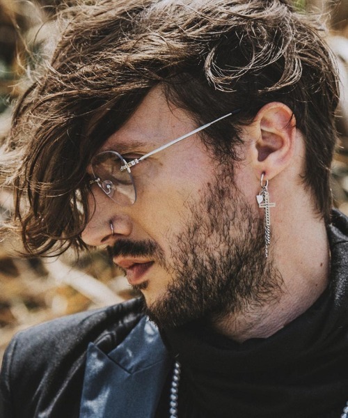 NO ID.（ノーアイディ）の「mko11325-ﾌﾚｰﾑﾚｽｱｲｳｪｱ（メガネ・メンズ・ブラック・ONE SIZE）」の2枚目の写真