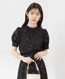 PROPORTION BODY DRESSING | フラワージャガードブラウス / 1213210703(シャツ/ブラウス)