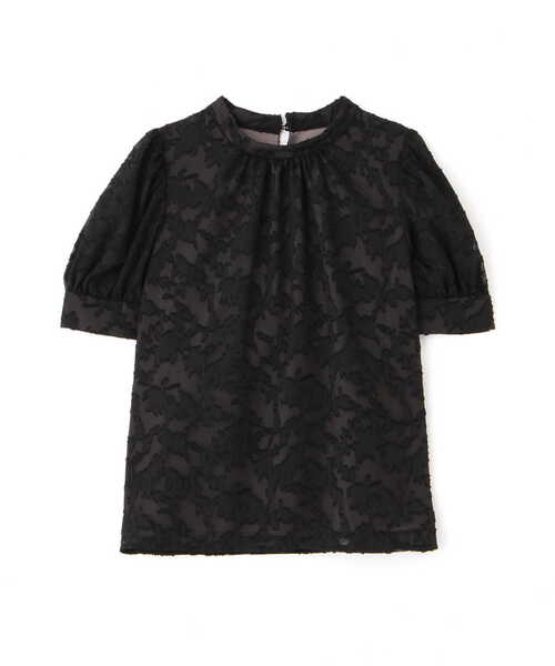 PROPORTION BODY DRESSING（プロポーションボディドレッシング）の「フラワージャガードブラウス / 1213210703（シャツ/ブラウス・レディース・ダークグレー/ホワイト系その他/ブラック・MEDIUM/SMALL）」の16枚目の写真