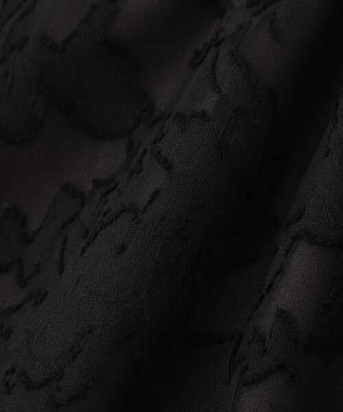 PROPORTION BODY DRESSING（プロポーションボディドレッシング）の「フラワージャガードブラウス / 1213210703（シャツ/ブラウス・レディース・ダークグレー/ホワイト系その他/ブラック・MEDIUM/SMALL）」の6枚目の写真