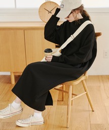 ANGIE | 【2023AW】裏起毛タートルネックワンピース(ワンピース)