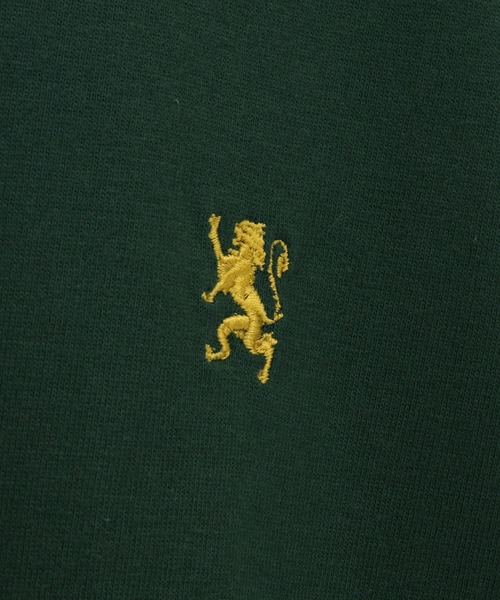 GIORDANO（ジョルダーノ）の「[ GIORDANO ] 6.2oz スモールライオン刺繍Tシャツ (ユニセックス)（Tシャツ/カットソー・レディース・ホワイト/ブラック/グリーン/杢グレー・MEDIUM/LARGE/X-LARGE）」の12枚目の写真