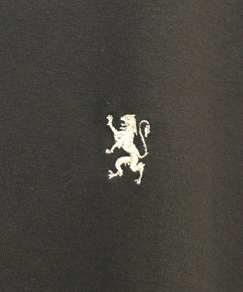 GIORDANO（ジョルダーノ）の「[ GIORDANO ] 6.2oz スモールライオン刺繍Tシャツ (ユニセックス)（Tシャツ/カットソー・レディース・ホワイト/ブラック/グリーン/杢グレー・MEDIUM/LARGE/X-LARGE）」の6枚目の写真