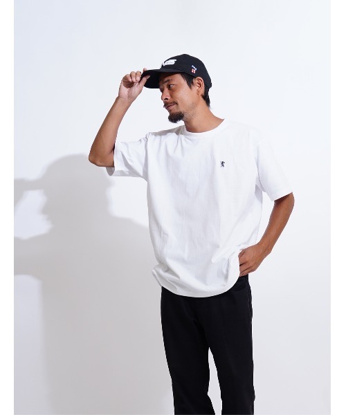 GIORDANO（ジョルダーノ）の「[ GIORDANO ] 6.2oz スモールライオン刺繍Tシャツ (ユニセックス)（Tシャツ/カットソー・レディース・ホワイト/ブラック/グリーン/杢グレー・MEDIUM/LARGE/X-LARGE）」の18枚目の写真