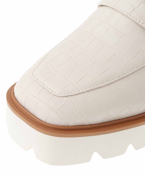 31 Sons de mode（トランテアン　ソン　ドゥ　モード）の「ファー付きローファー（ローファー・レディース・ブラック/クリーム・S/M/L）」の10枚目の写真