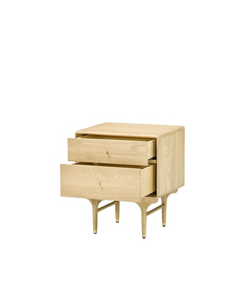 JULIE（ジュリー）BED SIDE TABLE WHITE OAK（家具）｜TIMELESS