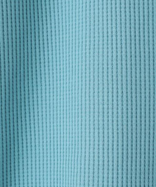 green label relaxing（グリーンレーベルリラクシング）の「TJ ドライワッフル ビッグ プルオーバー 100cm-130cm - 吸水速乾 -（Tシャツ/カットソー・キッズ・ダークグリーン/オフホワイト/ブラック/ライトブルー・130cm/100cm/120cm/110cm）」の8枚目の写真
