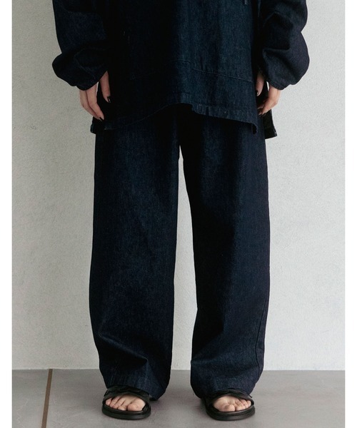 Little sunny bite（リトルサニーバイト）の「LittleSunnyBite/リトルサニーバイト/Original denim pants（その他パンツ・レディース・その他18/ホワイト/ピンク/その他4・S/M）」の3枚目の写真