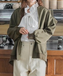 VICKY（ビッキー）の「【着心地抜群ライトアウター】MA-1ジャケット《手洗い可能》（ブルゾン）」