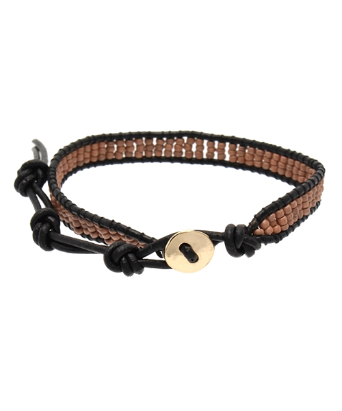 CIAOPANIC TYPY（チャオパニックティピー）の「ビーズベルトブレス（ブレスレット・メンズ・ブラック/ブルー/ブラウン・FREE）」の5枚目の写真