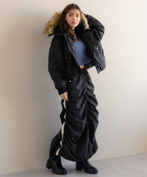 RAGEBLUE（レイジブルー）の「サイドゴアヒールブーツ（ブーツ・レディース・ブラック・MEDIUM/LARGE/SMALL）」の12枚目の写真