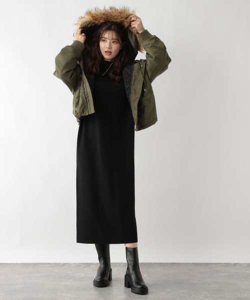 RAGEBLUE（レイジブルー）の「サイドゴアヒールブーツ（ブーツ・レディース・ブラック・MEDIUM/LARGE/SMALL）」の10枚目の写真