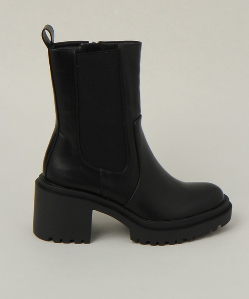 RAGEBLUE（レイジブルー）の「サイドゴアヒールブーツ（ブーツ・レディース・ブラック・MEDIUM/LARGE/SMALL）」の19枚目の写真