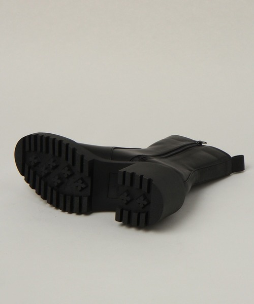 RAGEBLUE（レイジブルー）の「サイドゴアヒールブーツ（ブーツ・レディース・ブラック・MEDIUM/LARGE/SMALL）」の21枚目の写真