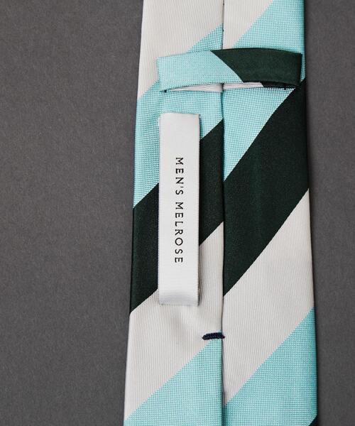 MEN'S MELROSE（メンズメルローズ）の「カラーストライプネクタイ（ネクタイ・メンズ・レッド系その他/カーキ/グリーン/レッド系その他2/ブラウン・9）」の9枚目の写真