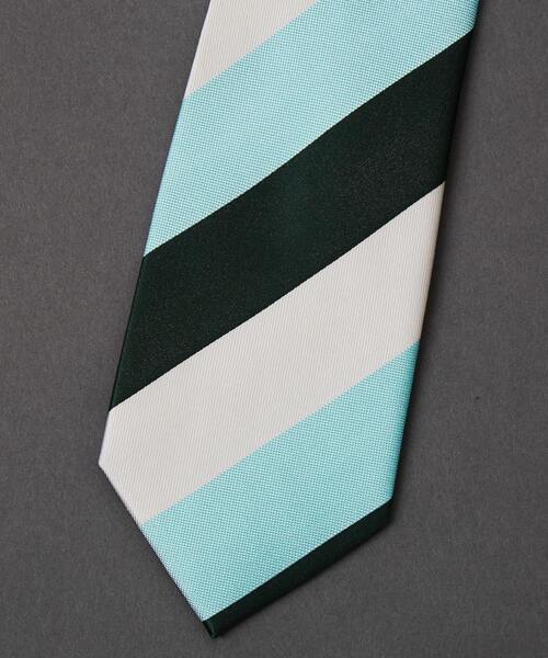 MEN'S MELROSE（メンズメルローズ）の「カラーストライプネクタイ（ネクタイ・メンズ・レッド系その他/カーキ/グリーン/レッド系その他2/ブラウン・9）」の10枚目の写真
