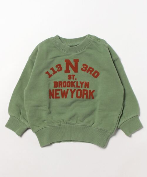 カレッジロゴBIGスウェット（80～140cm）