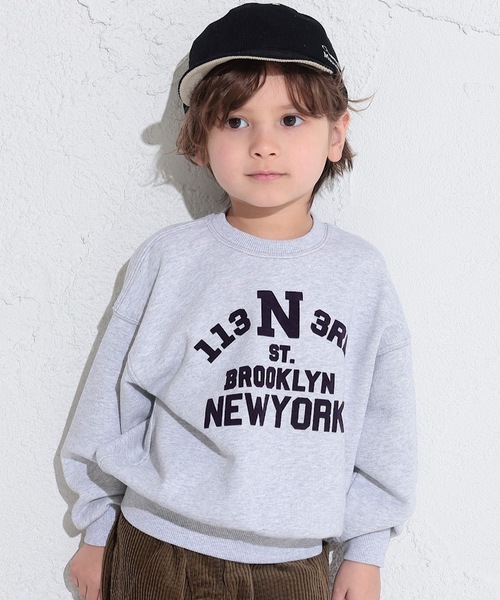 カレッジロゴBIGスウェット（80～140cm）