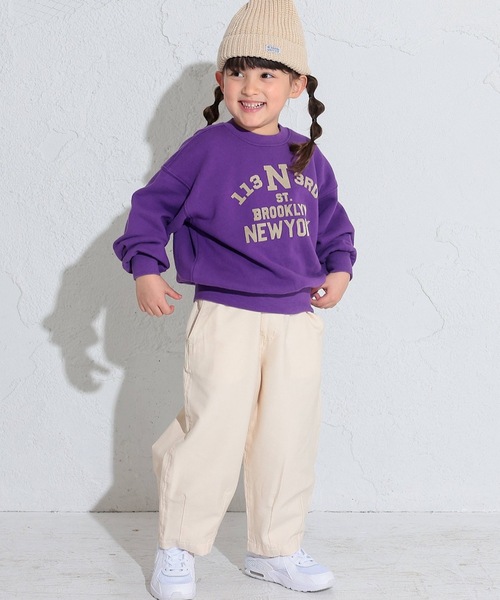 カレッジロゴBIGスウェット（80～140cm）