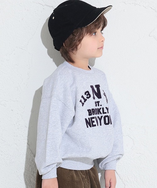 カレッジロゴBIGスウェット（80～140cm）