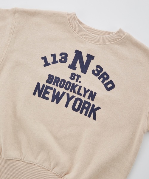 カレッジロゴBIGスウェット（80～140cm）