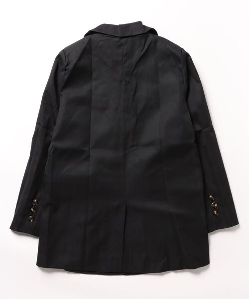 KOBE LETTUCE(コウベレタス)の「ピークドラペルテーラードジャケット(テーラードジャケット・レディース・キャメル/ブラック・M)」の14枚目の写真
