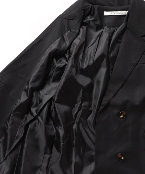 KOBE LETTUCE(コウベレタス)の「ピークドラペルテーラードジャケット(テーラードジャケット・レディース・キャメル/ブラック・M)」の15枚目の写真
