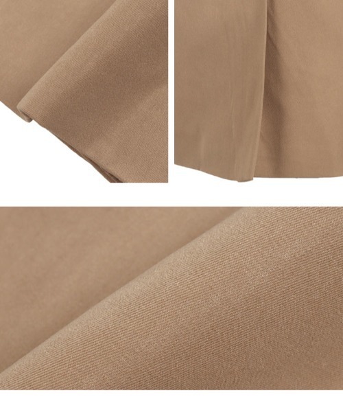 KOBE LETTUCE(コウベレタス)の「ピークドラペルテーラードジャケット(テーラードジャケット・レディース・キャメル/ブラック・M)」の9枚目の写真