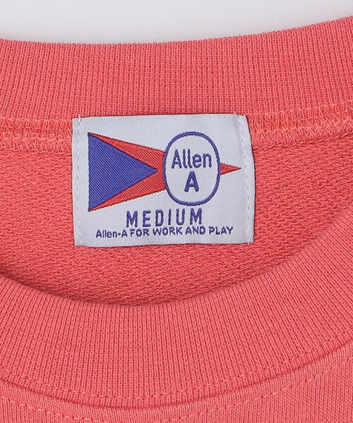 SHIPS Colors(シップス カラーズ)の「【SHIPS Colors別注】Allen A:プリント クルーネック スウェット(スウェット・メンズ・グレー/オレンジ/ナチュラル・MEDIUM/LARGE)」の6枚目の写真