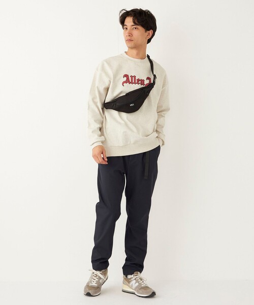 SHIPS Colors(シップス カラーズ)の「【SHIPS Colors別注】Allen A:プリント クルーネック スウェット(スウェット・メンズ・グレー/オレンジ/ナチュラル・MEDIUM/LARGE)」の20枚目の写真