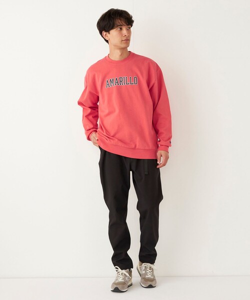 SHIPS Colors(シップス カラーズ)の「【SHIPS Colors別注】Allen A:プリント クルーネック スウェット(スウェット・メンズ・グレー/オレンジ/ナチュラル・MEDIUM/LARGE)」の22枚目の写真