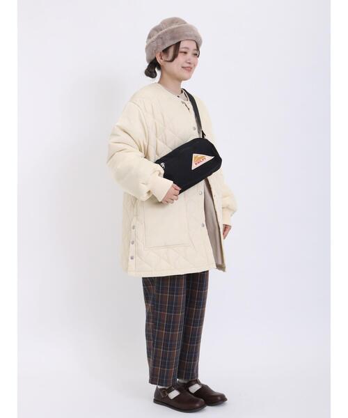 Samansa Mos2(サマンサ モスモス)の「【KELTY】ROUND TOP BAG S(ハンドバッグ・レディース・ブラック/キャメル・F)」の5枚目の写真