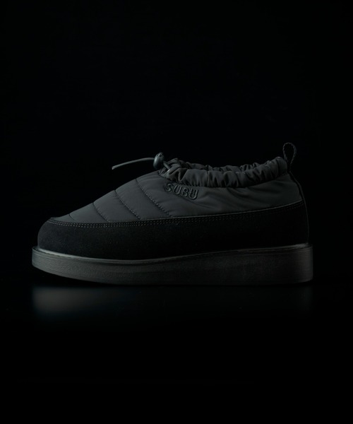 SUBU(スブ)の「SUBU KAMAN MOC SHOES(スニーカー・メンズ・ブラック・3/2/1)」の4枚目の写真