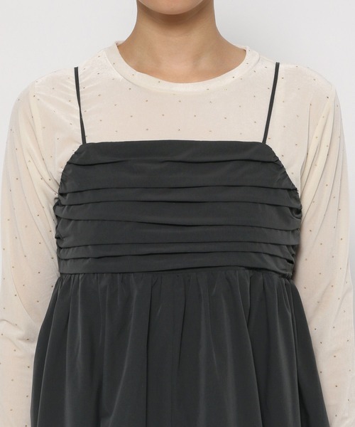 Apart by lowrys バルーンキャミ LOWRYS FARM｜バルーンZIPキャミソール | Rakuten Fashion(楽天