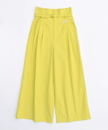 Two Tuck High Waist Wide Pants/ツータックハイウエストワイドパンツ【MAISON SPECIAL/メゾンスペシャル】