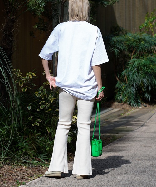 BILLABONG(ビラボン)の「BILLABONG レディース FLARE LEGGING PANT ロングパンツ 【2024年春夏モデル】/ビラボンフレアシルエットカラーリブパンツ(その他パンツ・レディース・ブラック/ネイビー/グリーン系その他/アイボリー/オレンジ/ピンク・MEDIUM)」の9枚目の写真