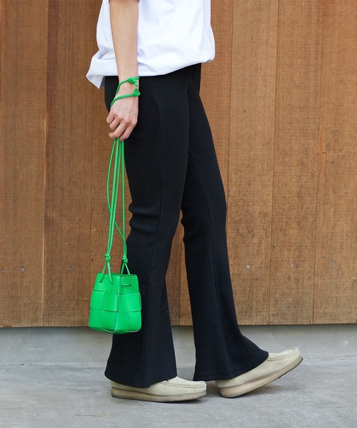 BILLABONG(ビラボン)の「BILLABONG レディース FLARE LEGGING PANT ロングパンツ 【2024年春夏モデル】/ビラボンフレアシルエットカラーリブパンツ(その他パンツ・レディース・ブラック/ネイビー/グリーン系その他/アイボリー/オレンジ/ピンク・MEDIUM)」の21枚目の写真