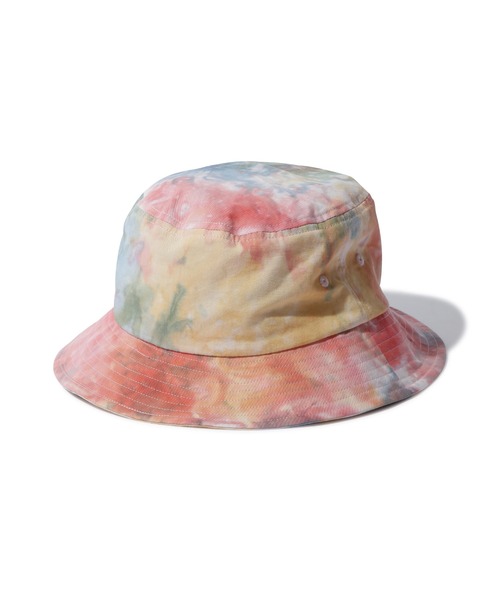 MANASTASH(マナスタッシュ)の「MANASTASH/マナスタッシュ/TIE DYE BUCKET/タイダイバケットハット(ハット・メンズ・ブラック/レッド/サックスブルー・F)」の6枚目の写真