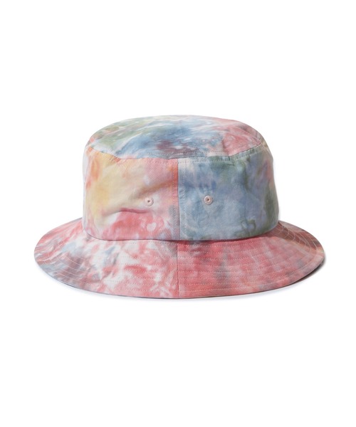 MANASTASH(マナスタッシュ)の「MANASTASH/マナスタッシュ/TIE DYE BUCKET/タイダイバケットハット(ハット・メンズ・ブラック/レッド/サックスブルー・F)」の7枚目の写真