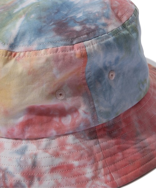 MANASTASH(マナスタッシュ)の「MANASTASH/マナスタッシュ/TIE DYE BUCKET/タイダイバケットハット(ハット・メンズ・ブラック/レッド/サックスブルー・F)」の9枚目の写真