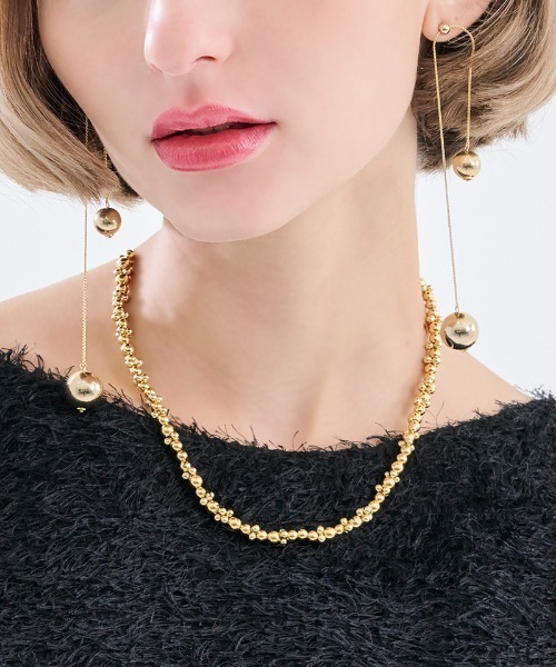 JENNE（ジェンヌ）の「日本製シャンパンバブルネックレス（ネックレス 
