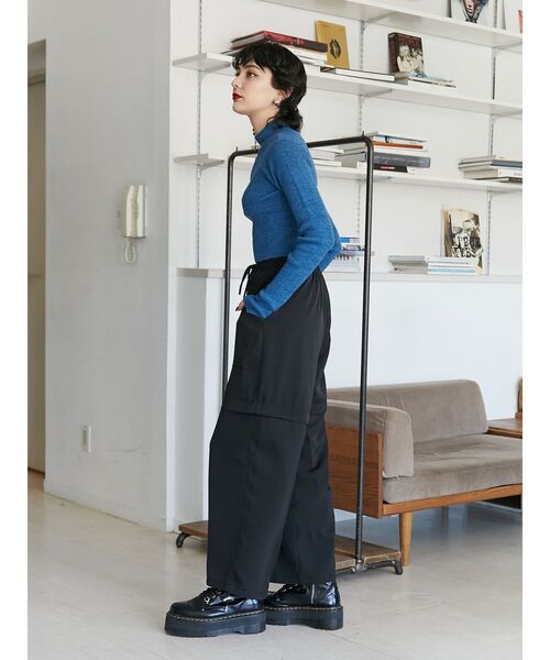 jouetie(ジュエティ)の「2WAYZIPパンツ(その他パンツ・レディース・アイボリー/ブラック/ピンク/ブルー・MEDIUM)」の17枚目の写真