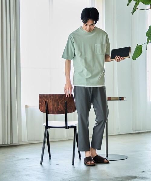 【接触冷感】BEAMS HEART / クールタッチ フェイクレイヤー ポケット Tシャツ（Tシャツ/カットソー）｜BEAMS HEART（ビームスハート）