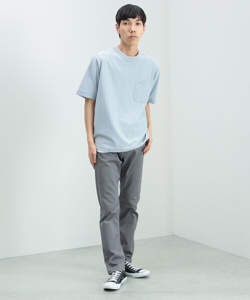 【接触冷感】BEAMS HEART / クールタッチ フェイクレイヤー ポケット Tシャツ（Tシャツ/カットソー）｜BEAMS HEART（ビームスハート）