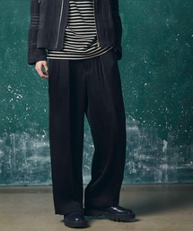 《UNISEX》【LIMITED EDITION】Dress-Over Two-Tuck Wide Pants/ドレスオーバーツータックワイドパンツ【MAISON SPECIAL/メゾンスペシャル】■セットアップ対応■