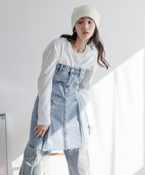 LOWRYS FARM（ローリーズファーム）の「CONEベアチュニック　991793（チュニック・レディース・ブルー/ブルー系その他・FREE）」の16枚目の写真