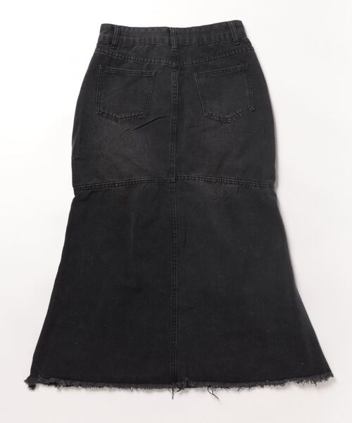 almo（アルモ）の「ブラックデニムスカート(BQ)（デニムスカート・レディース・ブラック・MEDIUM/LARGE）」の8枚目の写真