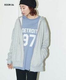 Auntie Rosa Holiday | 裏毛オーバーサイズジップパーカー(パーカー)