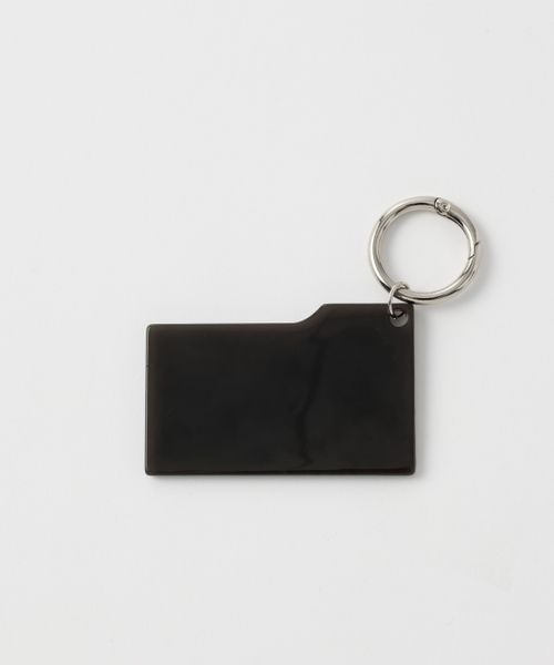 JEANASIS（ジーナシス）の「PLATE KEY CHARM/996822（キーホルダー・レディース・ホワイト系その他/ブラック系その他/グレー系その他・FREE）」の8枚目の写真