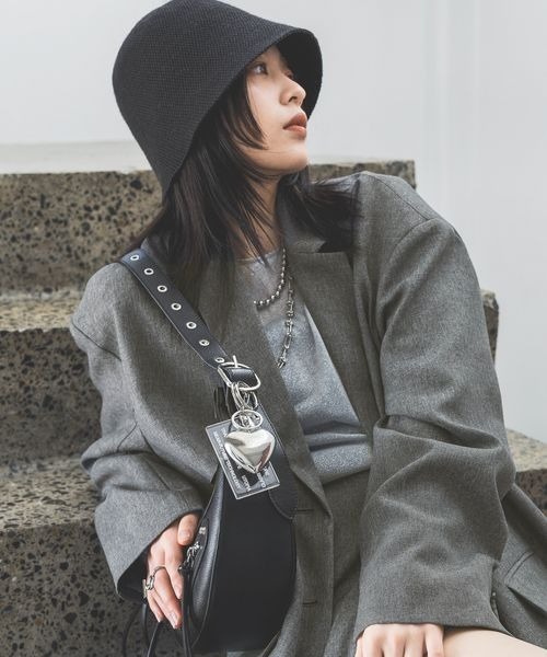 JEANASIS（ジーナシス）の「PLATE KEY CHARM/996822（キーホルダー・レディース・ホワイト系その他/ブラック系その他/グレー系その他・FREE）」の12枚目の写真